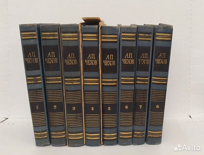 Собрание сочинений А П.Чехова в восьми томах