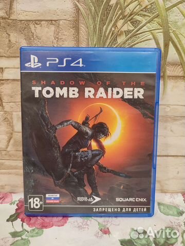 Диск Shadow of the Tomb Raider для ps4