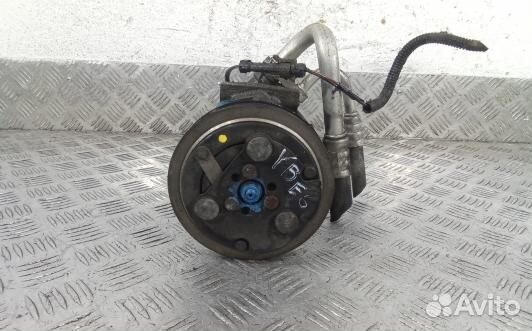 Компрессор кондиционера бензиновый opel corsa C (Y