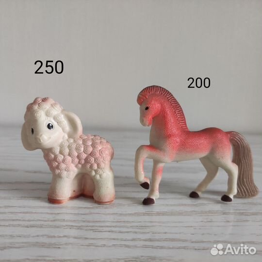 Детские игрушки СССР резина, колкий пластик