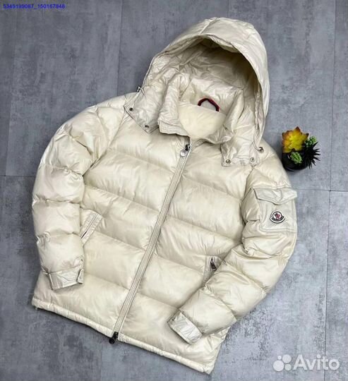 Пуховик Moncler maya зимний