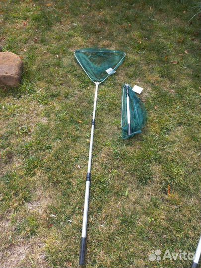 Подсак рыболовный со складываемой головой