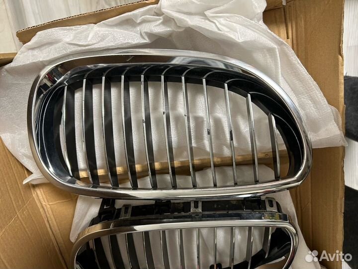 Решетка бампера bmw 5 e60/e61