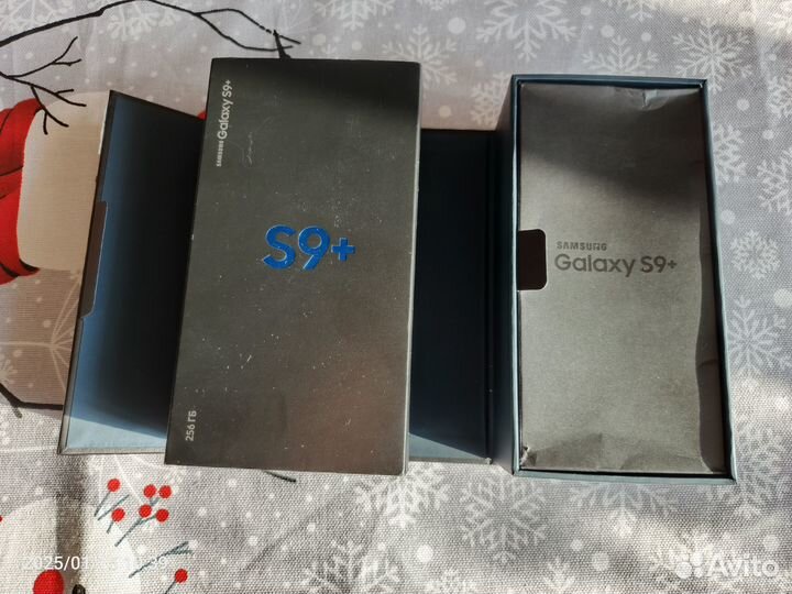 Коробка Samsung S9 Plus