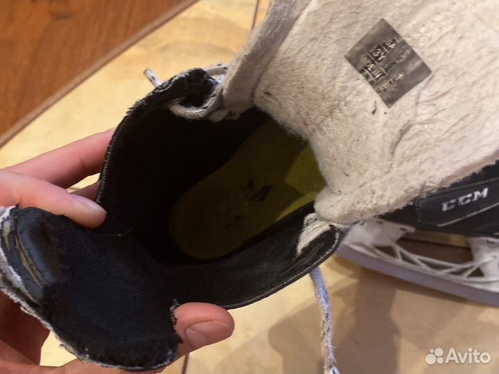 Коньки хоккейные ссм детские