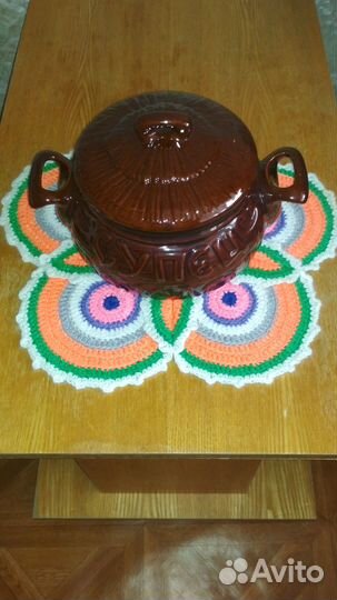 Супница керамическая для духовки