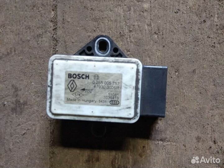 Датчик ускорения nissan qashqai j10