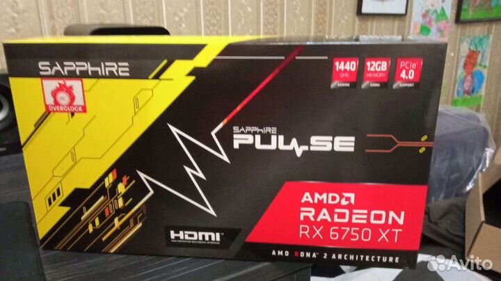 AMD Radeon RX 6750XT Sapphire Pulse