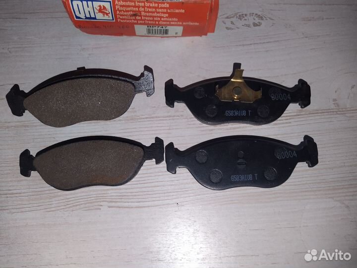 Quinton Hazell BP747Колодки тормозные дисковые