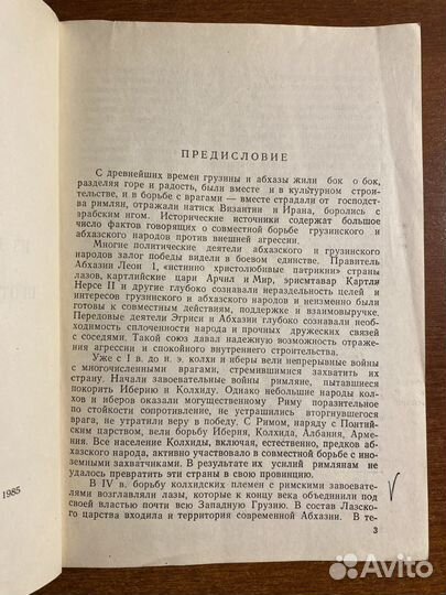 Из истории совместной борьбы грузин и абхазов