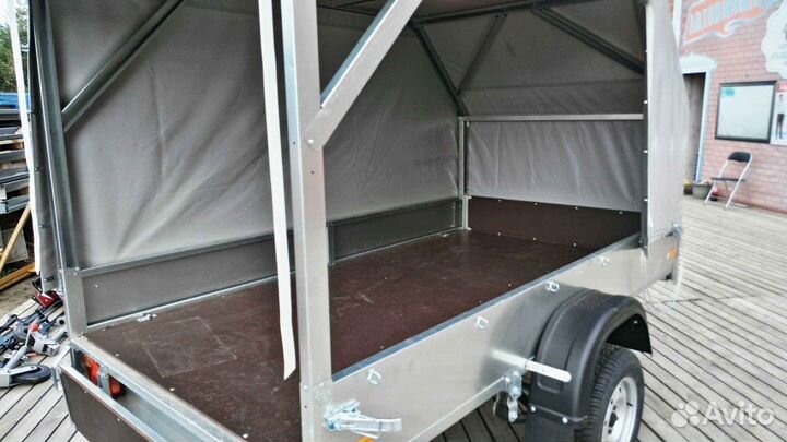 Прицеп сст 7132-08-У (без тента и дуг)