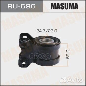 Сайлентблок mazda 3/5 (BK#/CW#) перед. нижн. RU