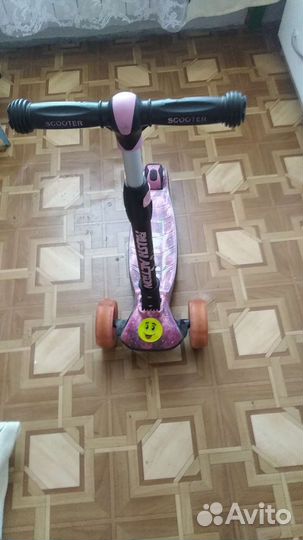 Самокат детский трехколесный бу
