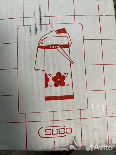 Термос с носиком помпой 2.2 литра