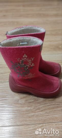 Валенки котофей для девочки 32