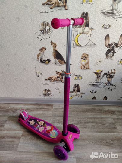 Самокат детский трехколесный