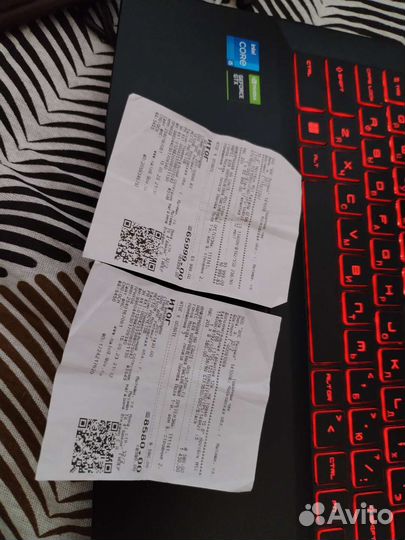 Игровой ноутбук msi katana