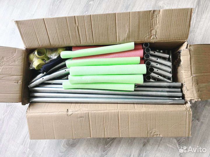 Батут с сеткой 1,41м