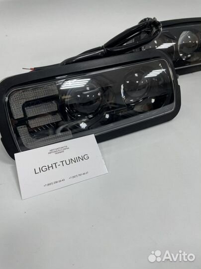 LED надфарники niva 4х4