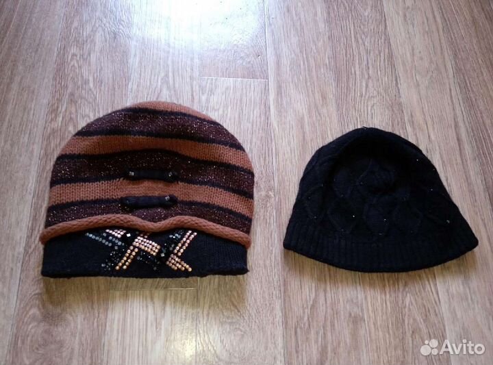 Шапки вязаные