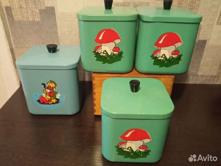 Емкости для сыпучих продуктов СССР