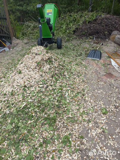 Расчистка участка, дробление веток