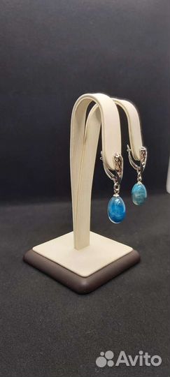 Серьги из натуральных камней