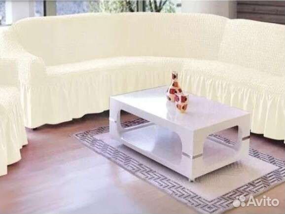 Чехлы на угловой диван и кресло