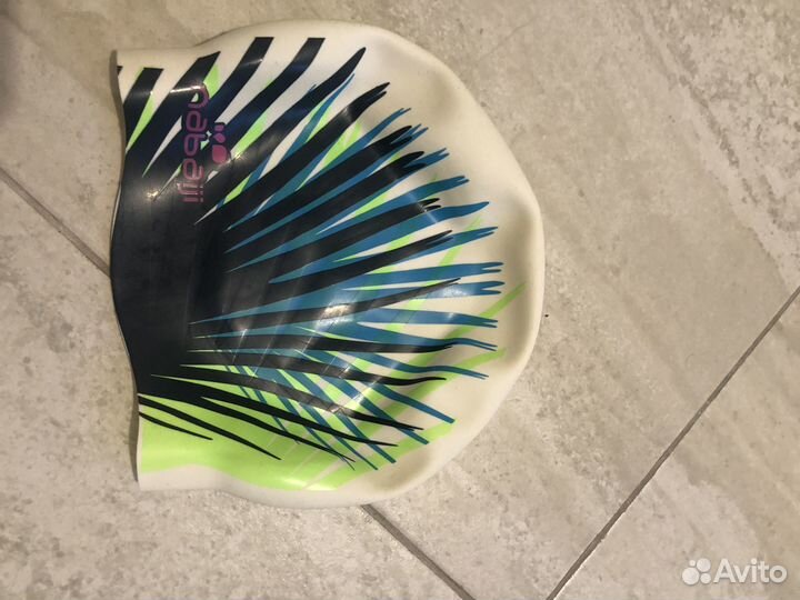 Резиновая шапка для бассейна детская