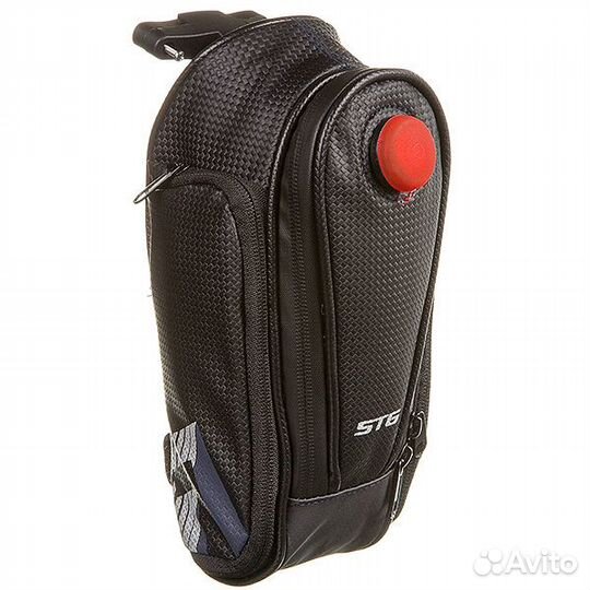 Велосумка STG мод.31397 под седло, с красным фонар