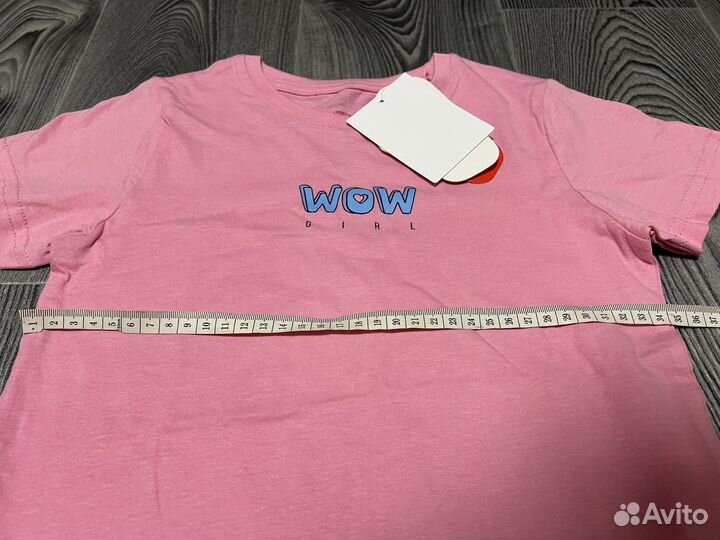 Новая футболка 128 на девочку