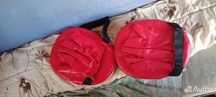 Боксерские лапы бу детские