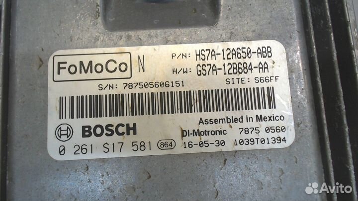 Блок управления двигателем Ford Fusion 2017- USA