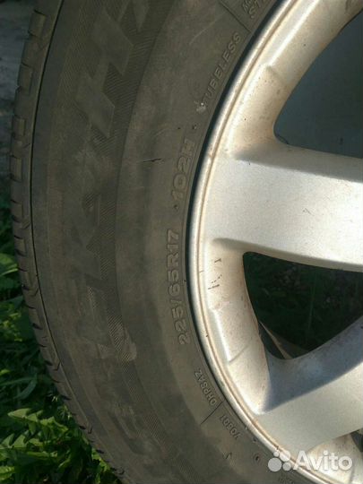 R17 Bridgestone Dueler H/P Sport 225/65, PCD 5x114.3 DIA 64.1