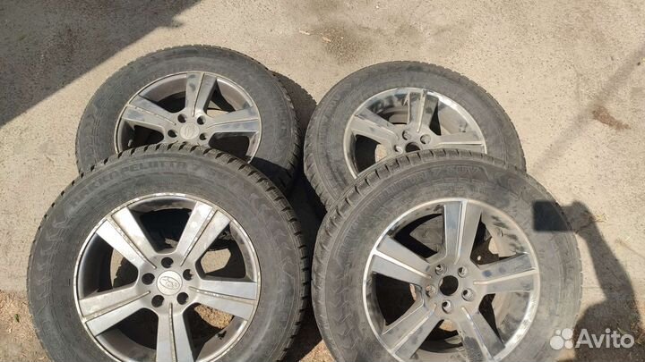 Колеса в сборе зимние на subaru hakkapeliitta 7