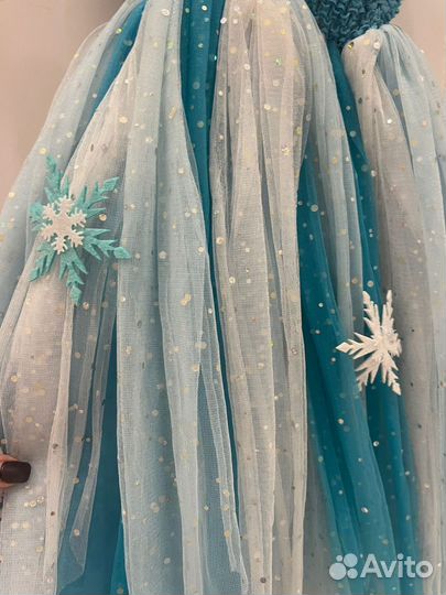 Новогодний костюм для девочки 4-6 лет