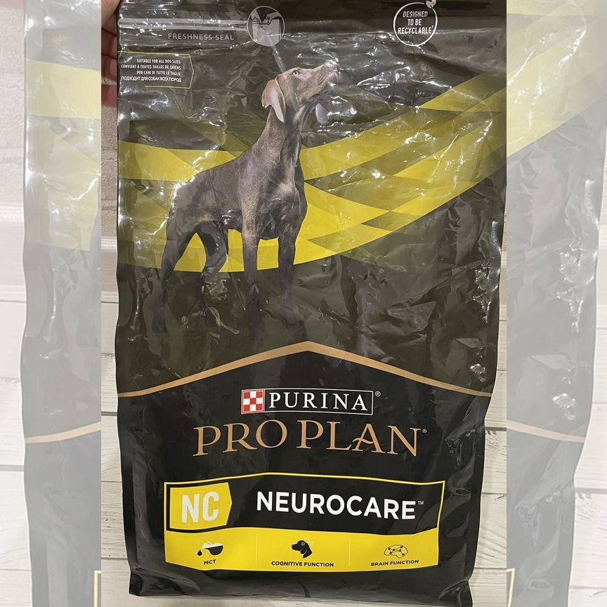 Корм для собак purina pro plan neurocare