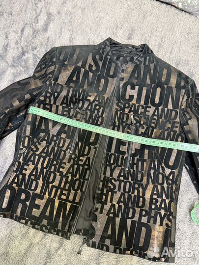 Пиджак кожаный