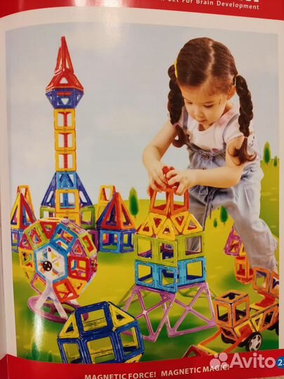 Магнитный конструктор Mag-Wisdom (magformers)