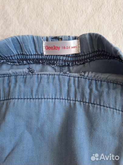 Джинсовый комбинезон