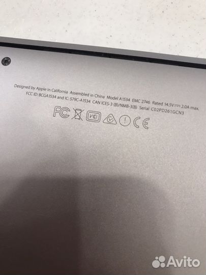 Apple MacBook 12' retina 2015