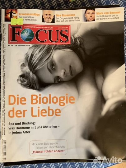 Focus. Журнал на немецком языке. Декабрь 2009
