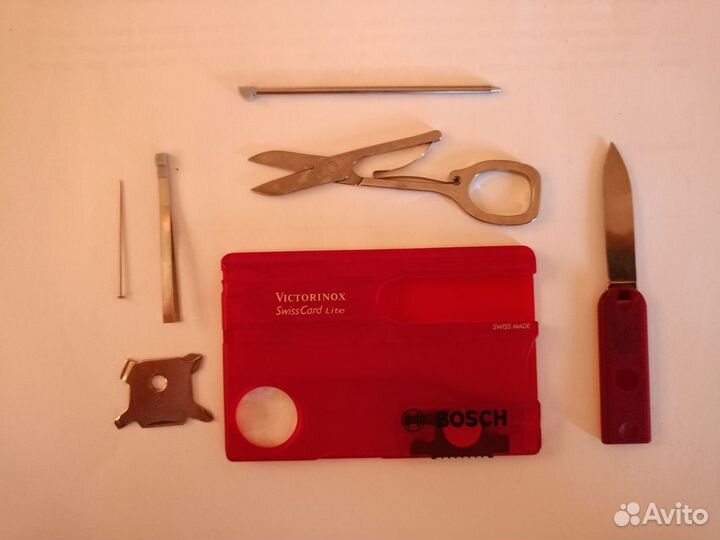 Карта victorinox Swiss Card Lite Red 0.7300.T