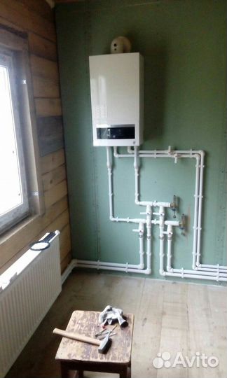 Услуги сантехника отопление