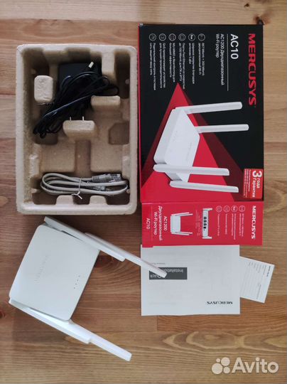 Wifi роутер mercusys AC 10