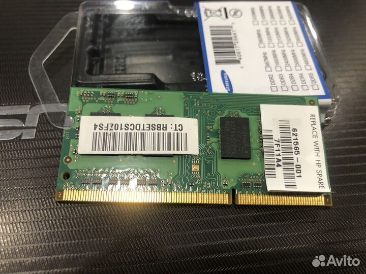 Оперативная память ddr3 для ноутбука 2gb