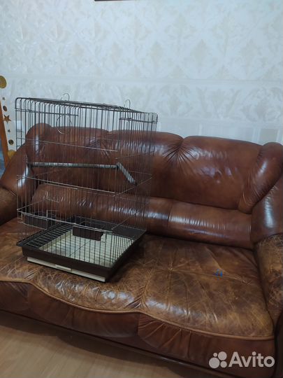 Клетка для птиц 47х47х74 бу