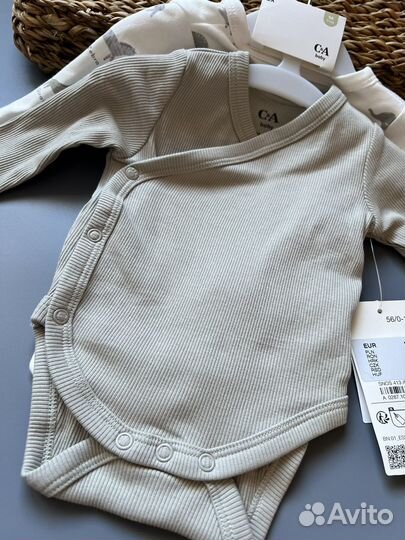 Боди на запах для новорожденного