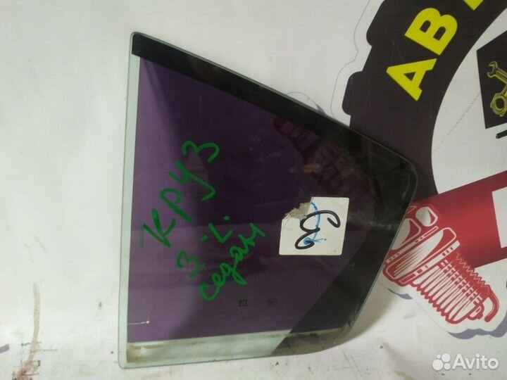 Стекло двери задней левой (форточка) Chevrolet Cru