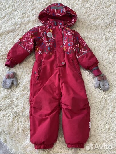 Комбинезон демисезонный для девочки 92